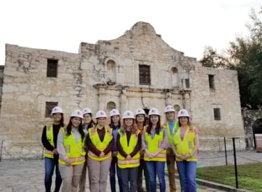 Alamo Archaeology Kiwa group photo