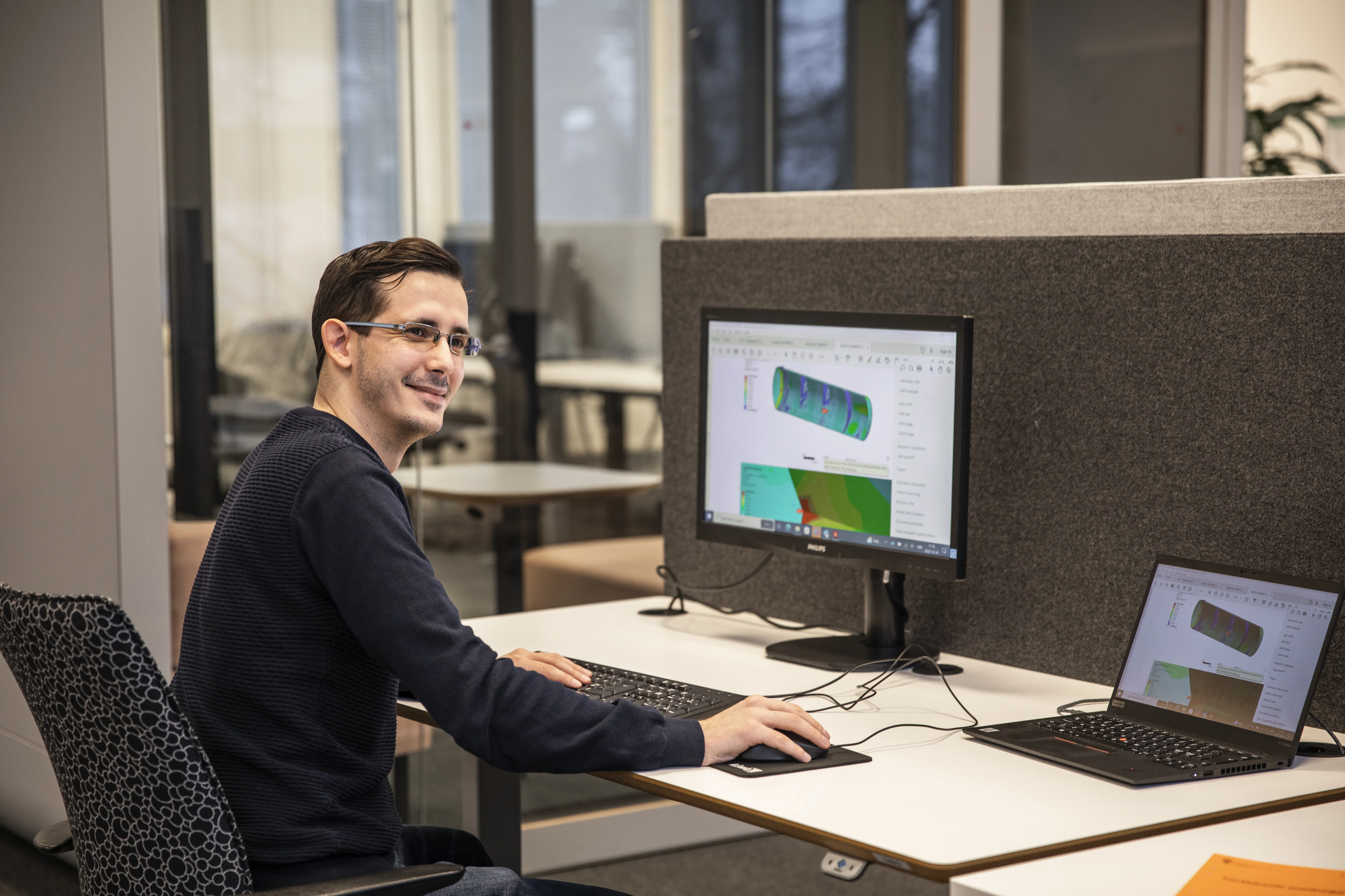 Kiwa Sustainability specialist at work