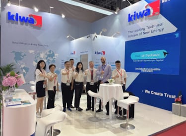 2024光伏展Kiwa合影