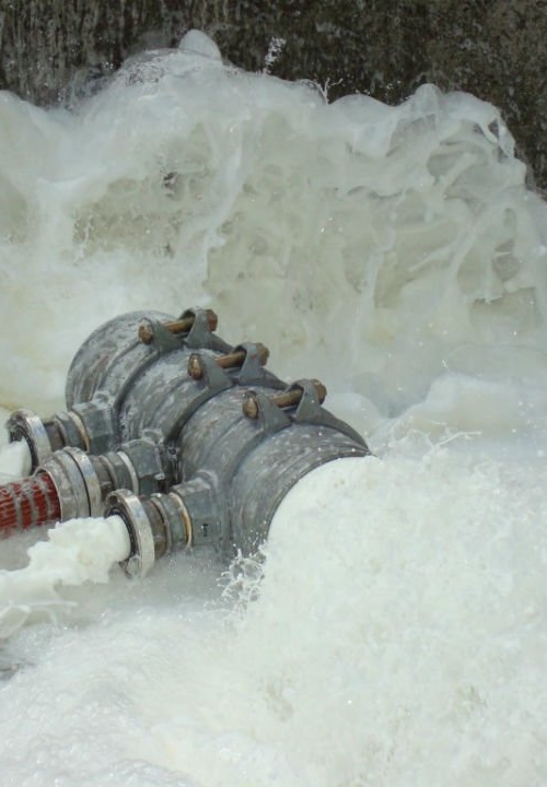 Firefighting foam system