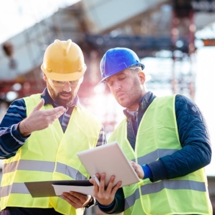 Building area workers