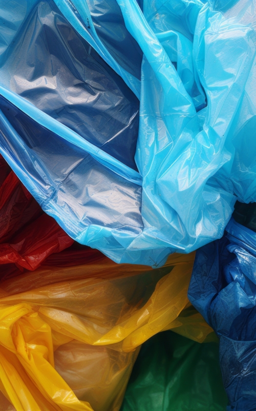 各色塑料袋