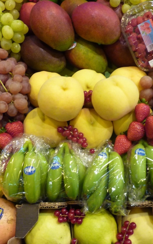 variedad de fruta