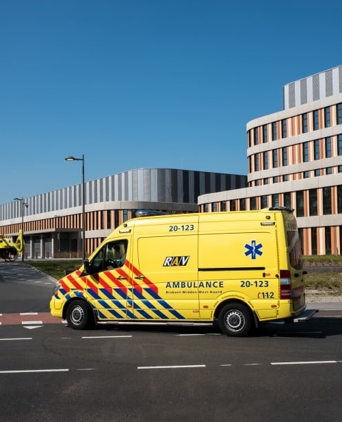 Ambulance onderweg