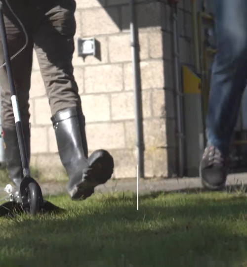 Bovengronds lekzoeken