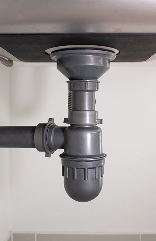 Prefab Pipe Passages into Buildings