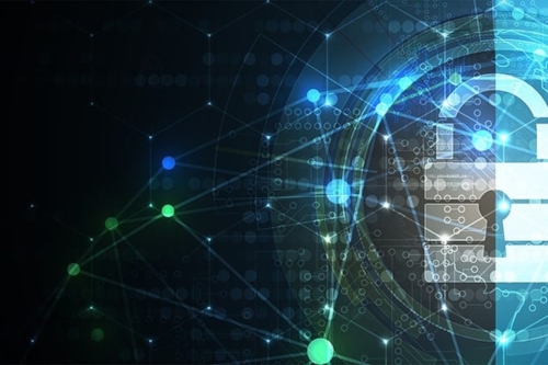 Illustratie van digitaal slot