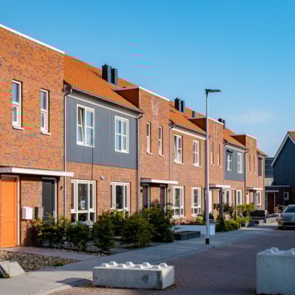 Rijtjeshuizen in Nederland
