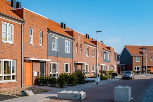 Rijtjeshuizen in Nederland