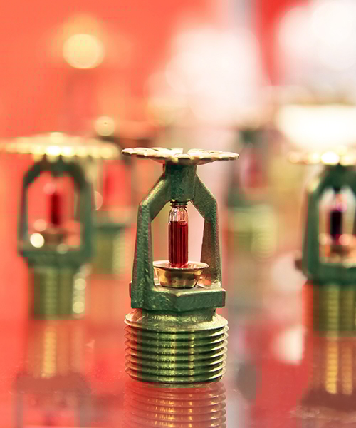 Verschillende sprinklers