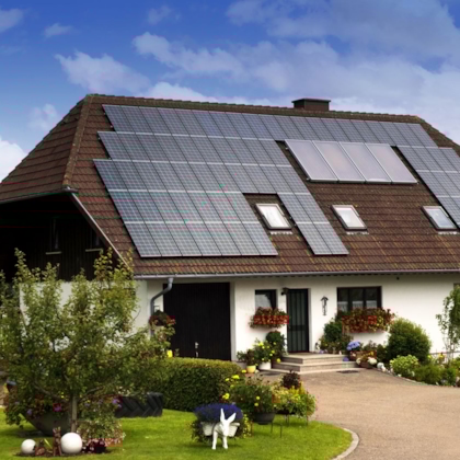 People are skydiving