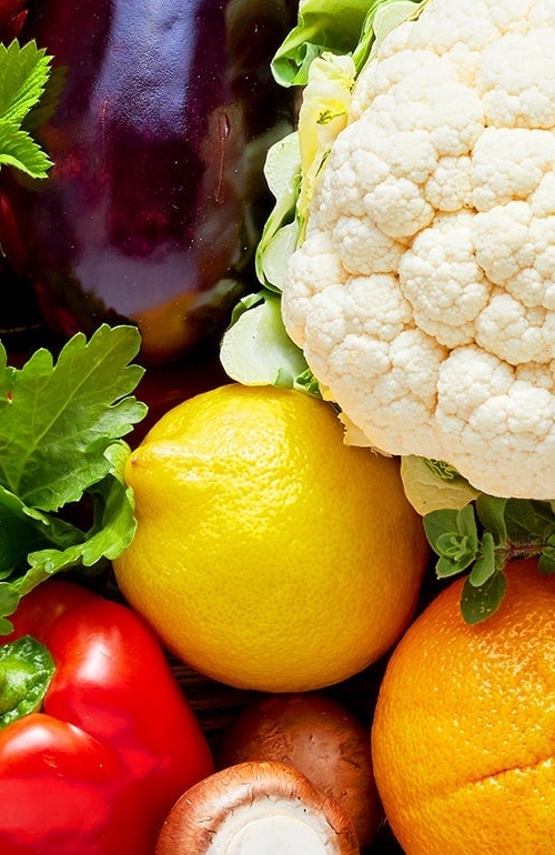 Grönsaker, bär och frukt