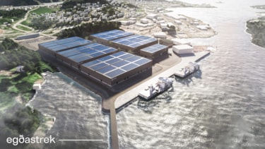 Rendering of Baring Farsund site