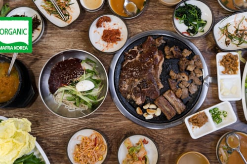 韩国餐桌食品