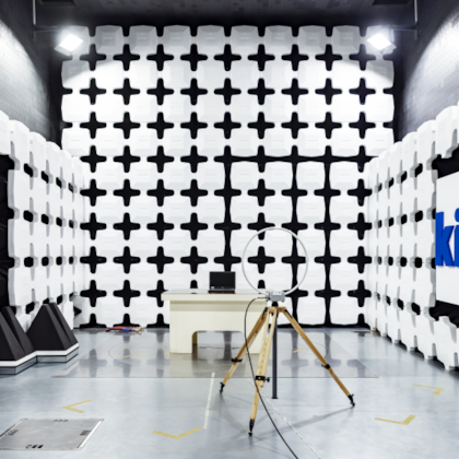 Electromagnetic Compatibility (EMC) lab at Kiwa in Woerden