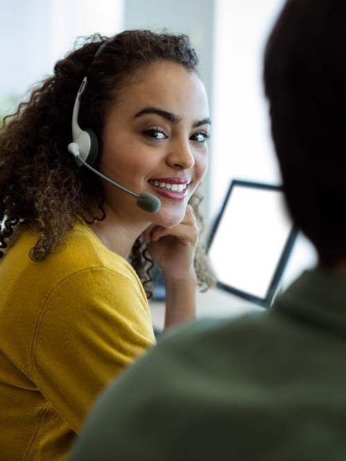Employee client service center