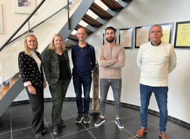 Groepsfoto nieuwe collega's Kiwa NCP