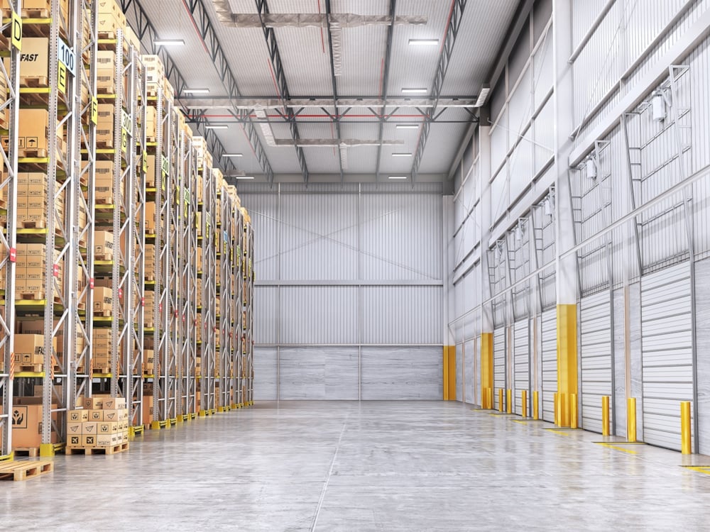 Magazijn voor opslag