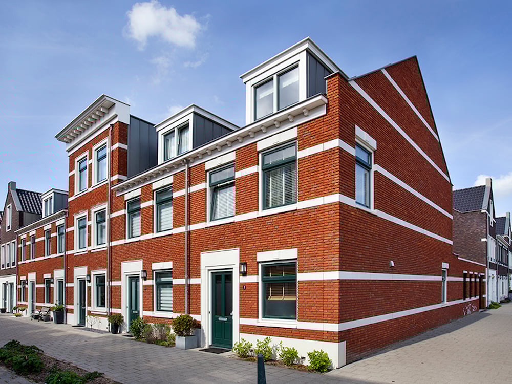 Huizen in nieuwe woonwijk