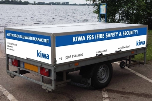 Test/Measuring Trailer for Water-Based Extinguishing Systems Water Supply Capacity