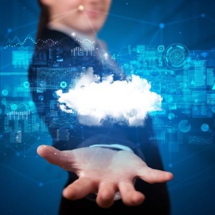 Digital information stored in the cloud. Limit the risk with ISO 27001 certification by Kiwa.
