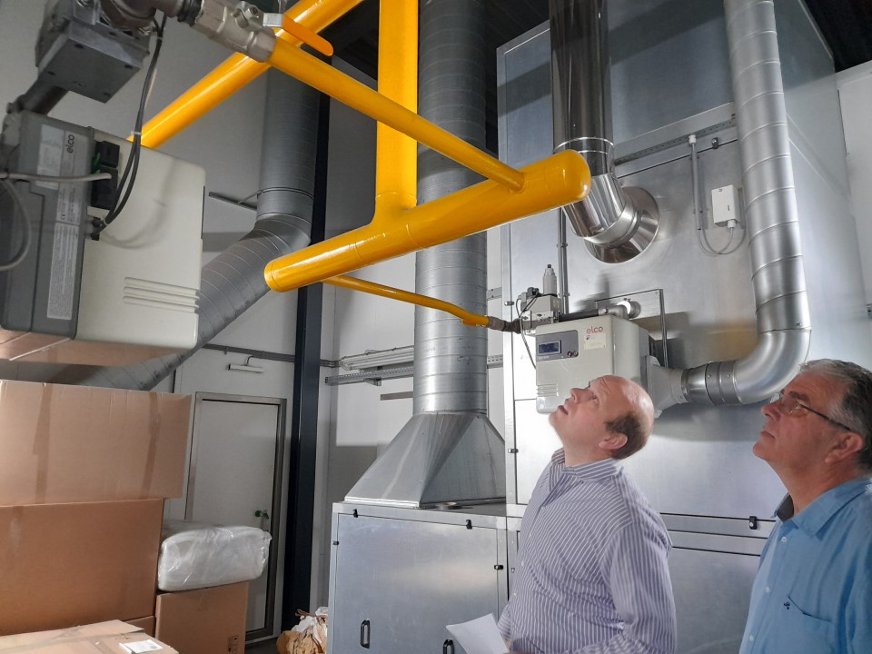 Kiwa Energiescan bij Autoschadebedrijf De Wilde in Vaassen