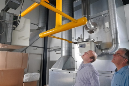 Kiwa Energiescan bij Autoschadebedrijf De Wilde in Vaassen