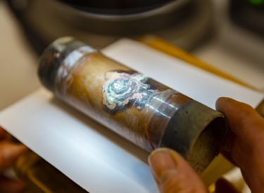 Materials research in Kiwa's laboratory