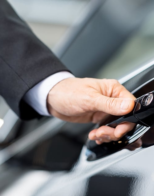 Auto met de hand openen