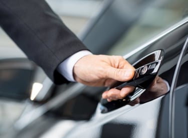 Auto met de hand openen