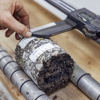 Laboratorium voor asfalt- en bestratingsmaterialen
