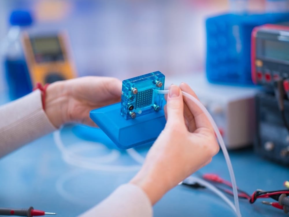 Hydrogen fuel cell testing