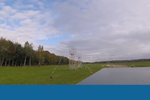 Screenshot video: Affakkelen en ontsteken van waterstof en aardgas