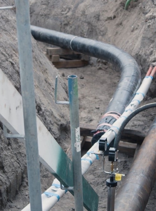 Verleggen gasleiding Den Haag