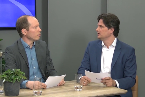 Screenshot sprekers webinar: Webinar praktische inzet circulair ondernemen