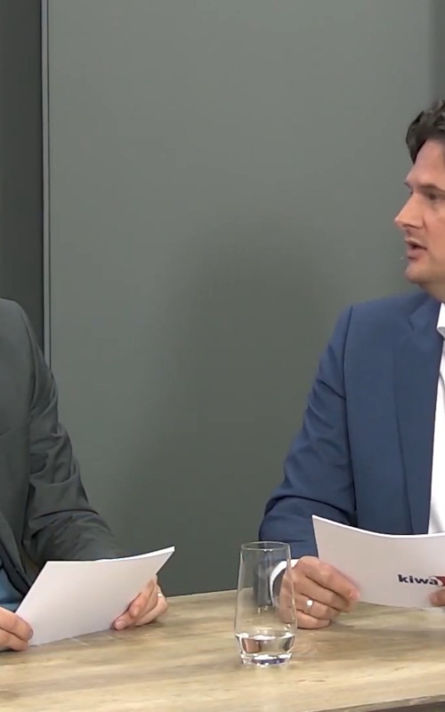 Screenshot sprekers webinar: Webinar praktische inzet circulair ondernemen