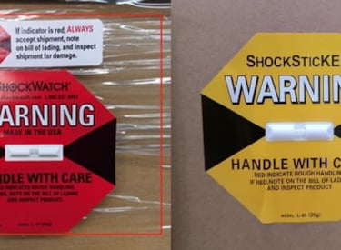 Recomendaciones para instalar correctamente los shock sensors en los pallets