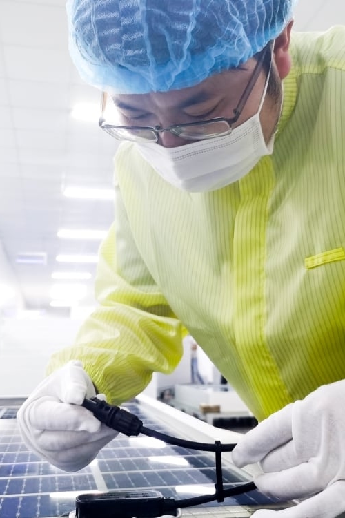 employee doing a product oversight