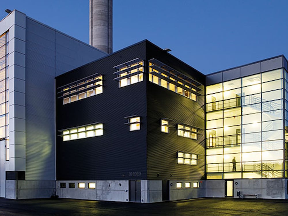 En industrifastighet.