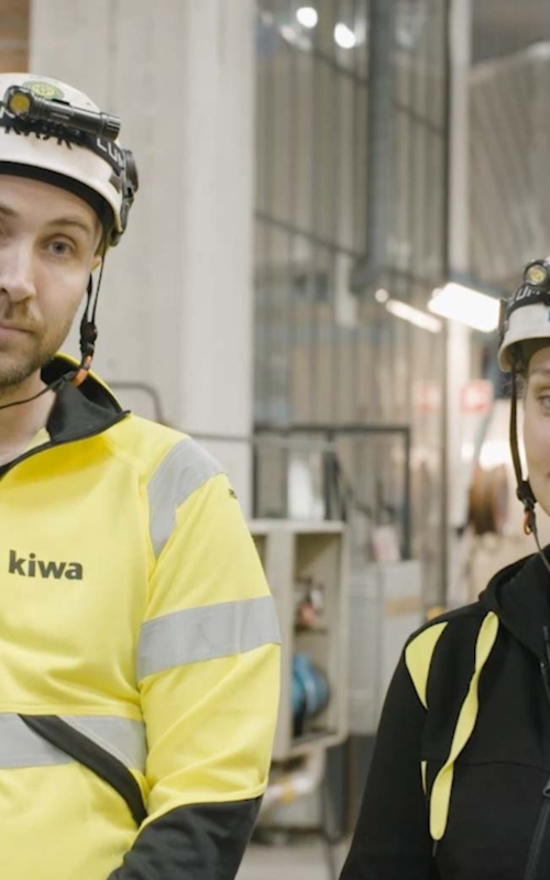 Pannutbildare Anders och Emma.