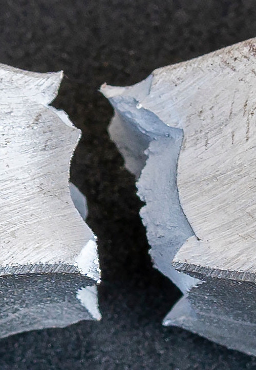 Hållbarhetstest för metall, förstörande provning.