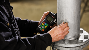 Inspektion av rörledning.