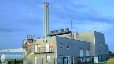 Industribyggnad - Kraftv&auml;rmeverk