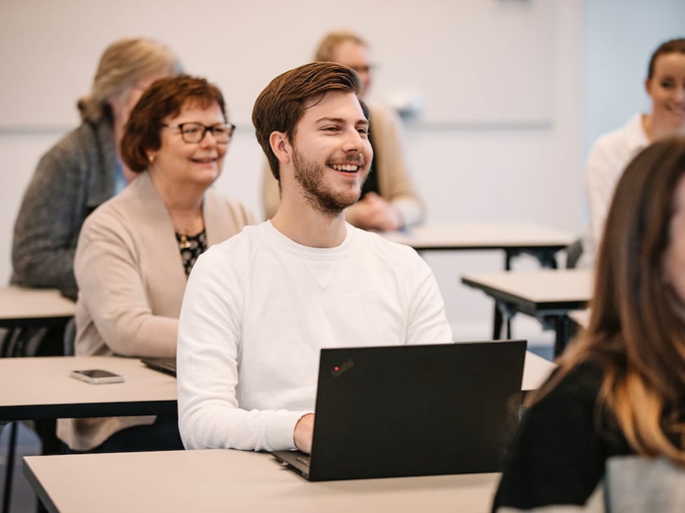 Elever i ett klassrum